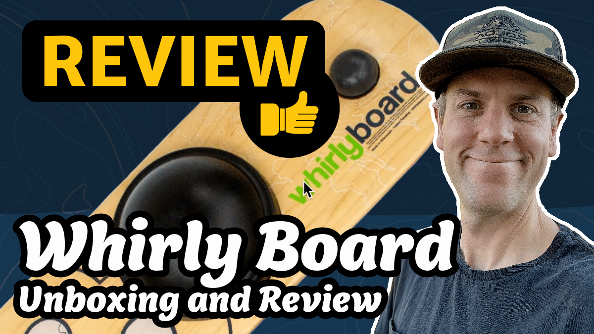 Whirly Board Review & Unboxing: The Ultimate Balance Trainer for Sports, Strength, Rehab & Standing Desk Use or Gift
