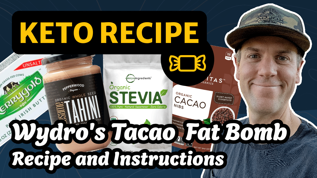 KETO Fat Bomb Quick Snack Recipe | Wydro’s Tacao KETO Fat Bomb—Quick and Simple At-Home DIY Keto Snack