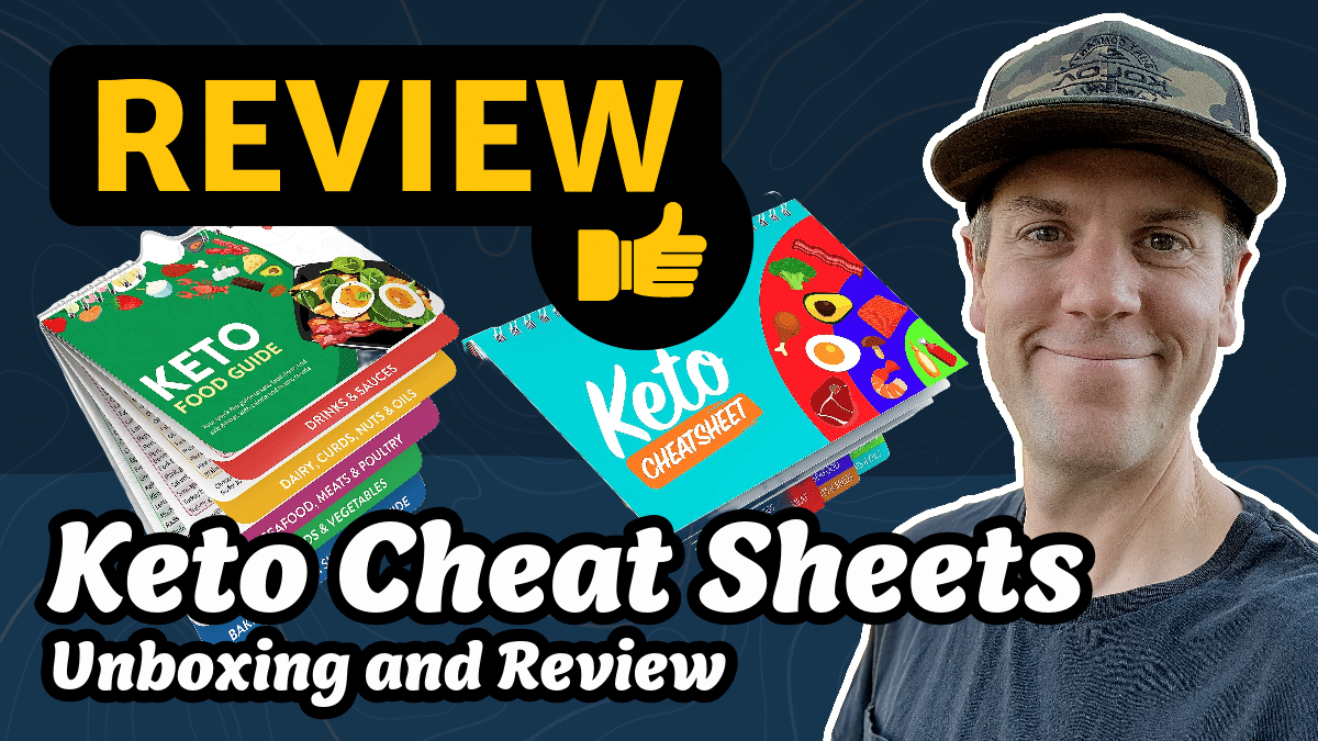 📦 Unboxing the KETO Cheat Sheet Food Guides Flip-Through Magnet Books + Bonus Keto Links and Tips