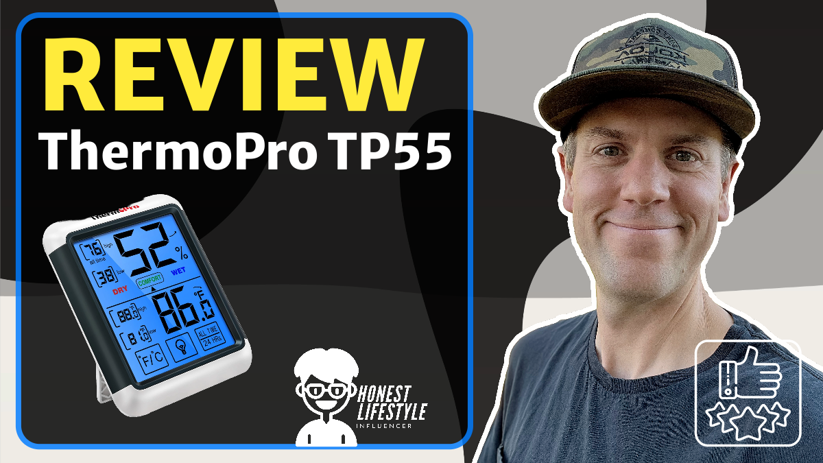 Review of ThermoPro TP55 Digital Hygrometer: Indoor Thermometer Humidity Gauge With Touchscreen & Backlight