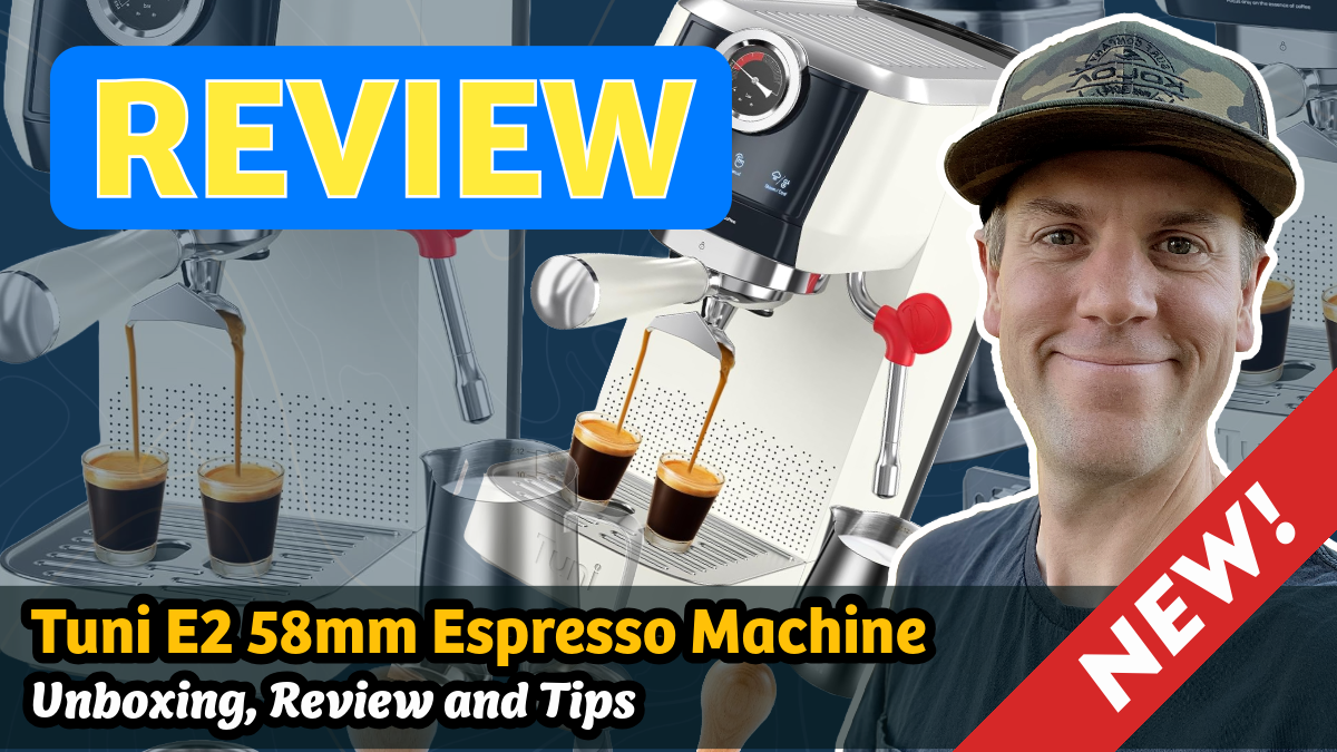 Tuni E2 Espresso Machine Review: My Honest Experience with This Barista-Quality Machine