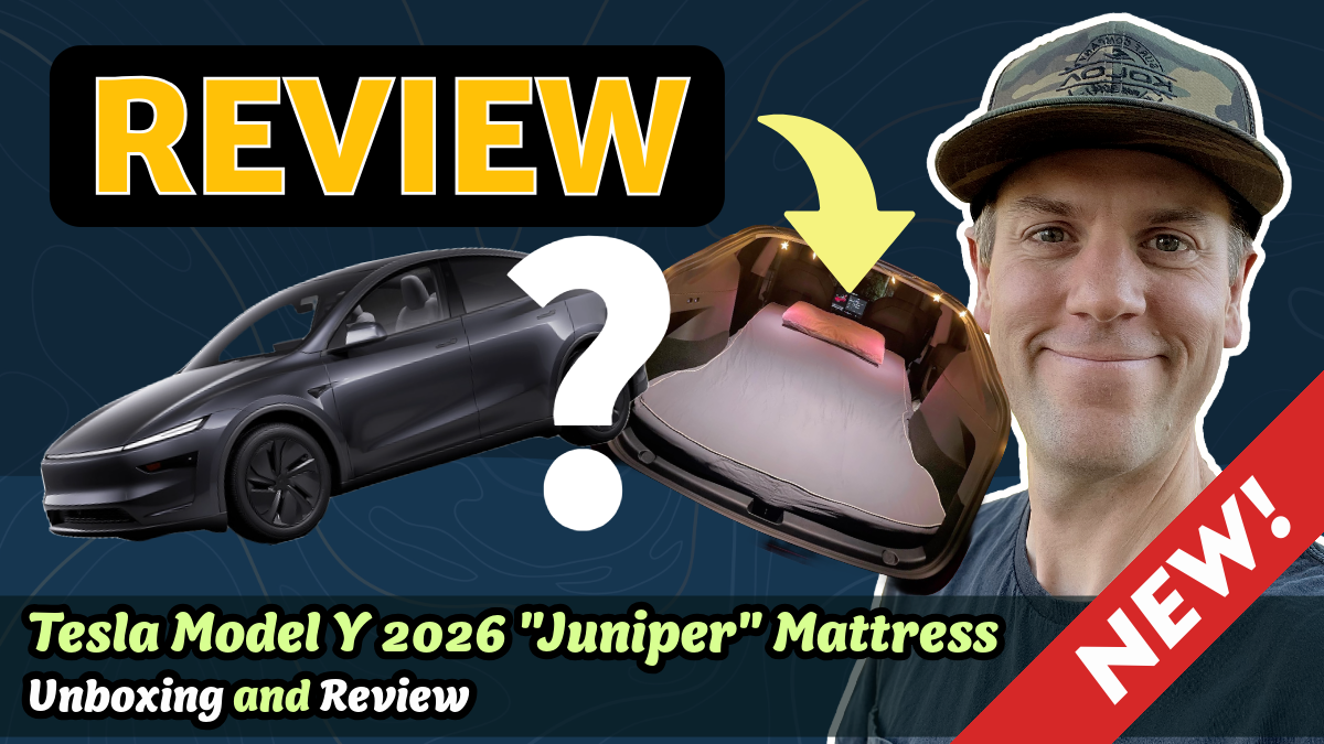 My Honest Unboxing & Review of the TESBEAUTY Camping Mattress for the 2026 Tesla Model Y “Juniper” – Ep. 441