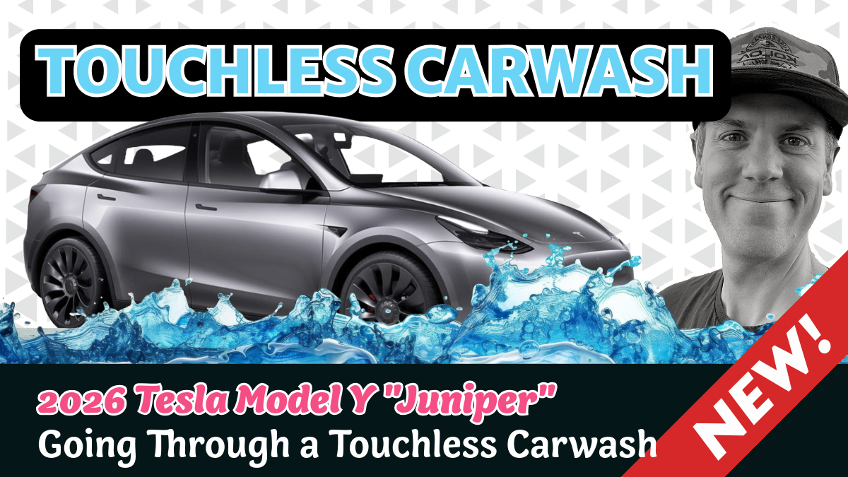How I Keep My 2026 Tesla Model Y Juniper Sparkling: A Touchless Car Wash Guide (Car Wash Mode Walkthrough!)