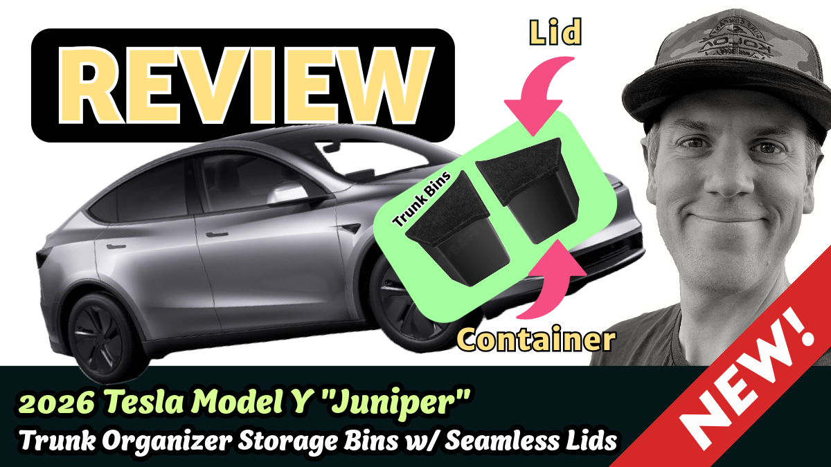Tesla Model Y Juniper Trunk Storage: My Honest Review of EV Base Organizers & Seamless Covers (Ep. 453)