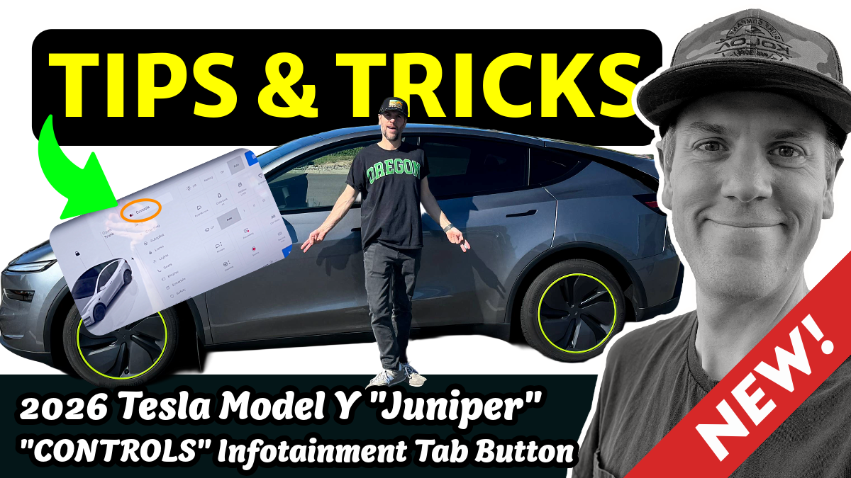 2026 Tesla Model Y Juniper Infotainment Screen “Controls” Tab: Tutorial, Tips, and Tricks for Mastering Your EV