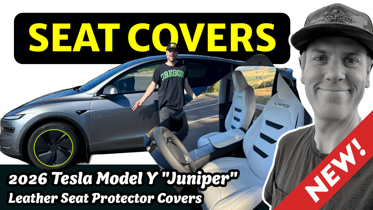 Tesla Model Y Juniper NAPPA Leather Seat Covers: The Ultimate Full Coverage Seat Protectors & Interior Upgrade (Ep. 459)